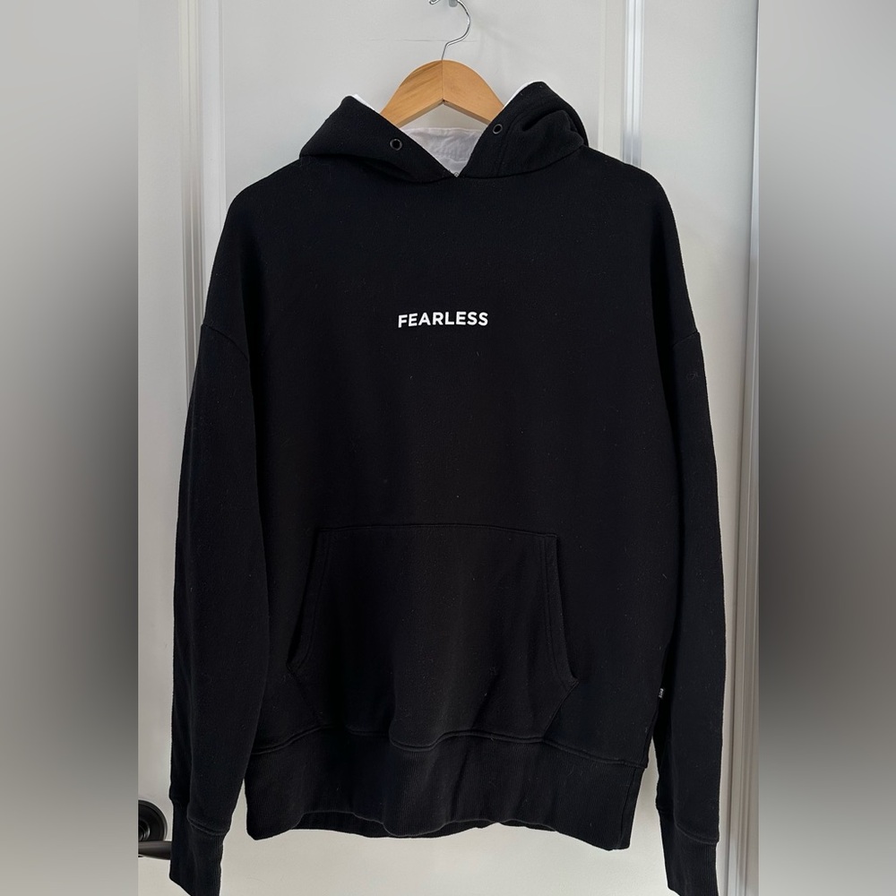 Black hoodie